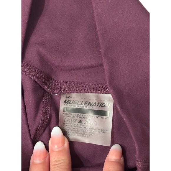 Muscle Nation Scrunch Butt Leggings Size Large - Picture 2 of 3